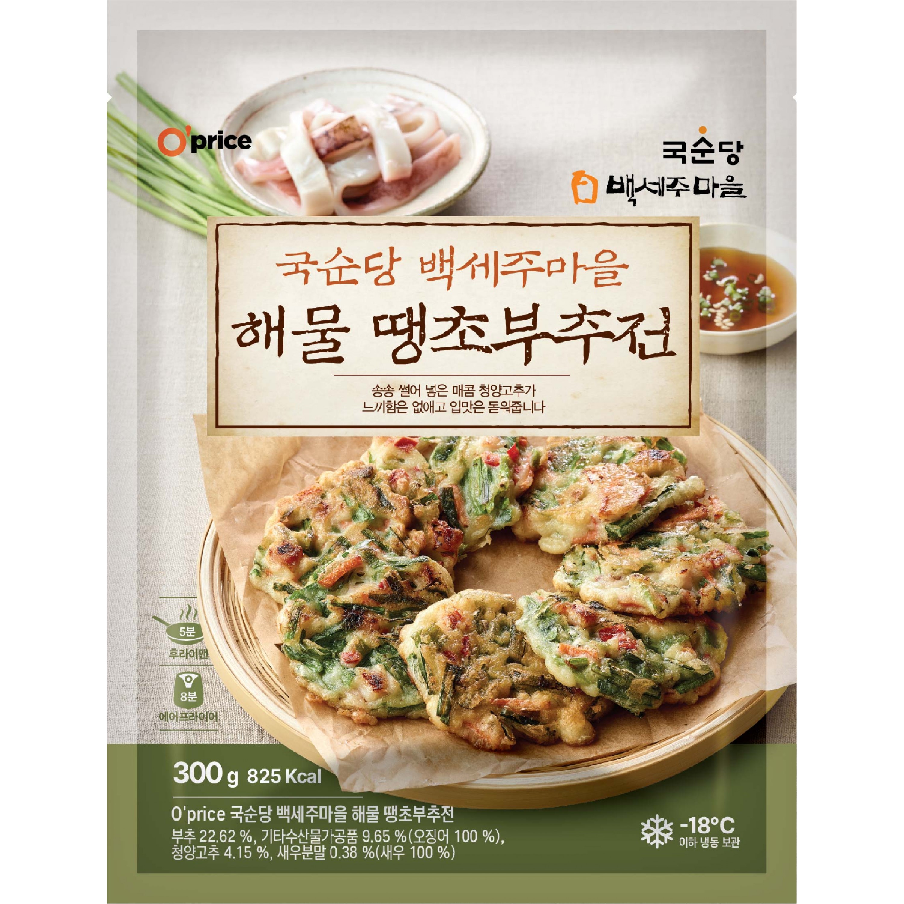 O'price x Bekseju Village 海鮮韭菜煎餅